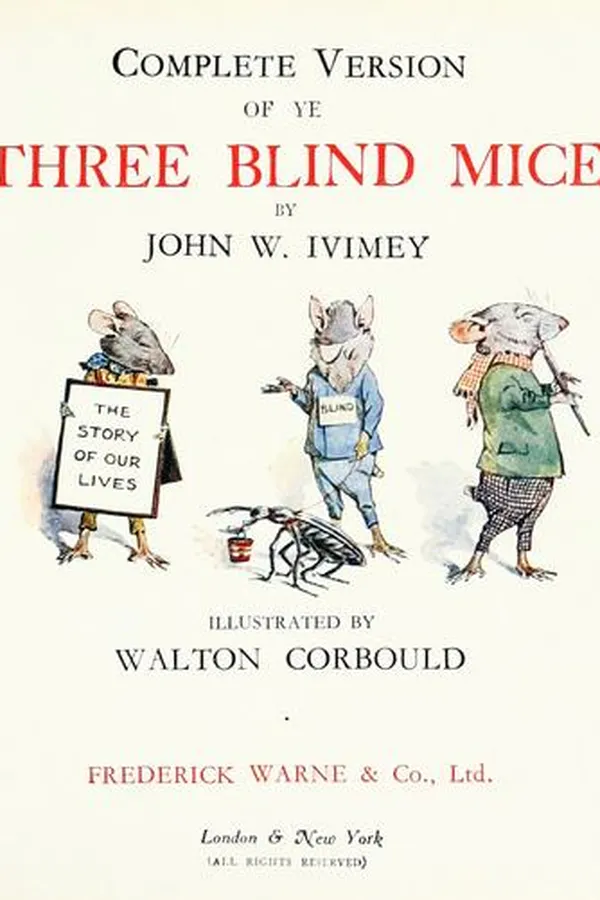 Capa de Complete version of ye Three blind mice