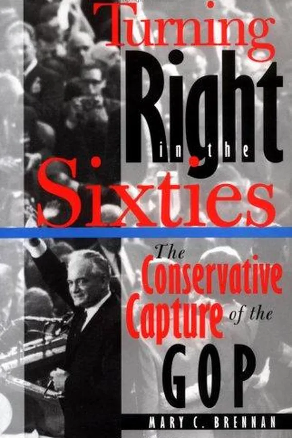 Capa de Turning right in the sixties