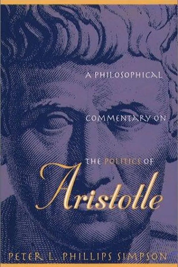 Capa de A philosophical commentary on the Politics of Aristotle