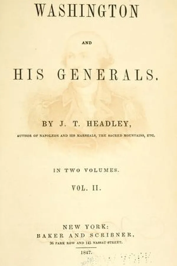 Capa de Washington and his generals