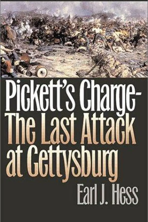 Capa de Pickett's charge--the last attack at Gettysburg