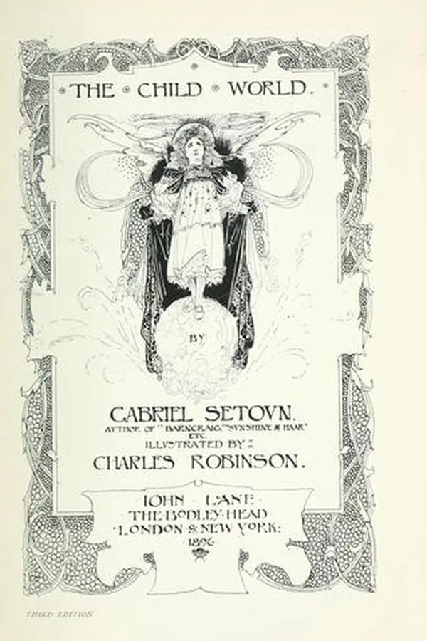 Capa de The child world
