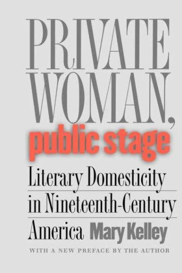 Cover of Private woman, public stage