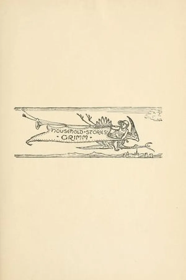 Capa de Household stories from the collection of the Bros. Grimm
