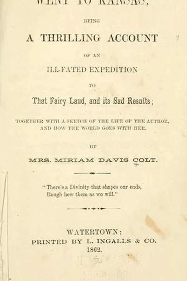 Capa de Went to Kansas