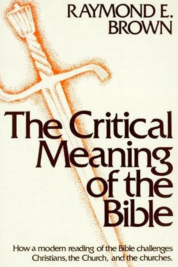 Capa de The critical meaning of the Bible