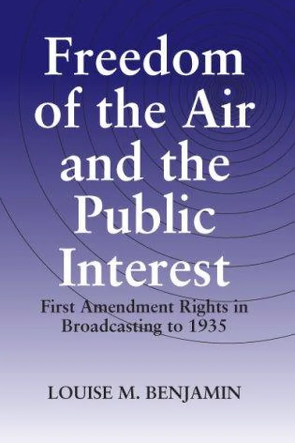 Capa de Freedom of the Air and the Public Interest