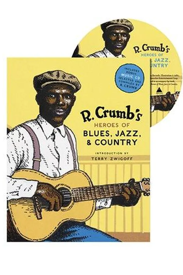 Capa de R. Crumb's heroes of blues, jazz, & country
