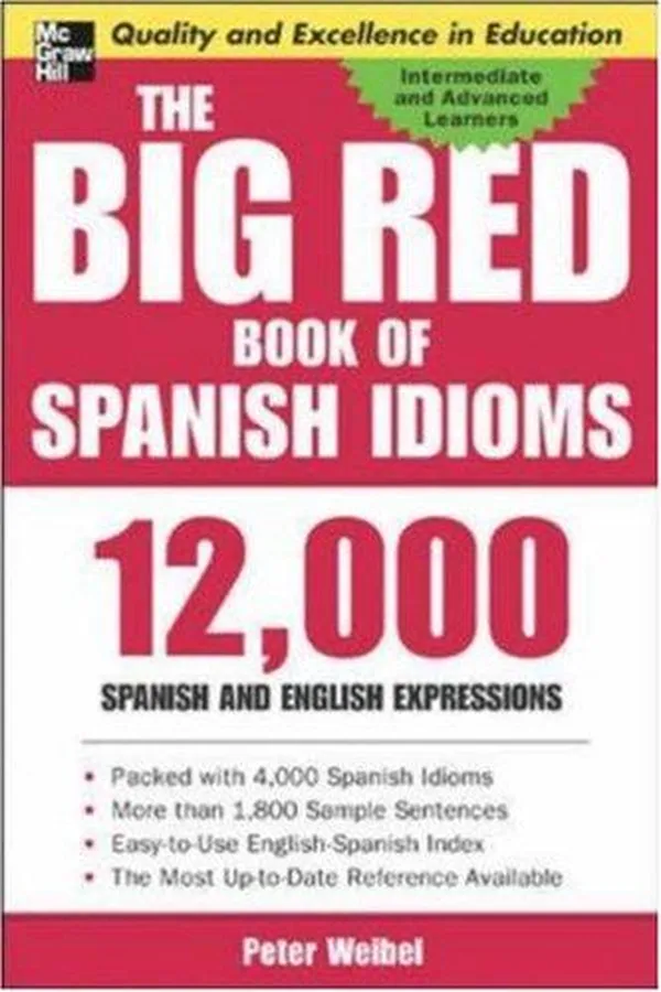 Capa de The big red book of Spanish idioms