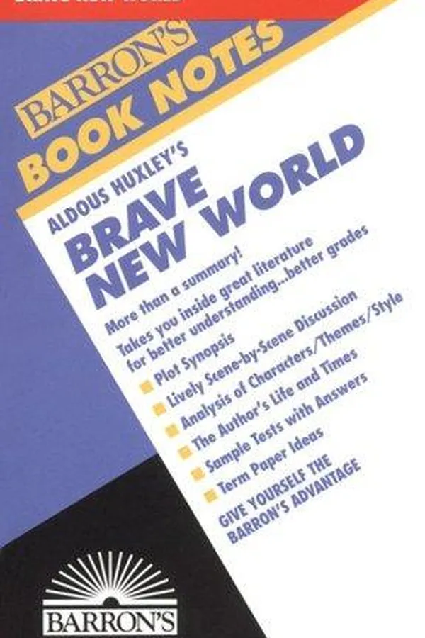 Capa de Aldous Huxley's Brave new world