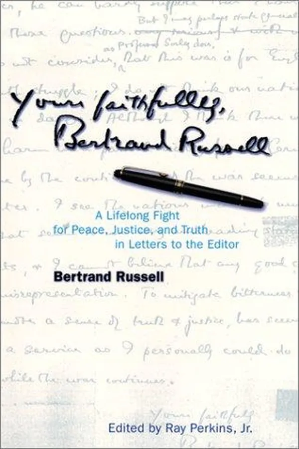 Capa de Yours Faithfully, Bertrand Russell