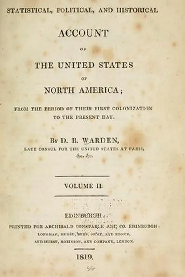 Capa de A statistical, political, and historical account of the United States of North America
