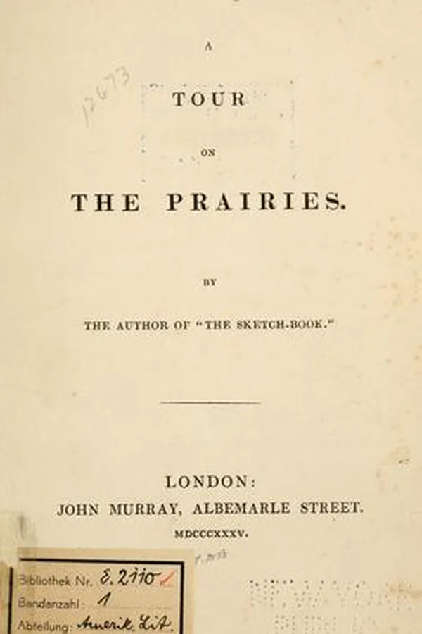 Capa de A tour on the prairies