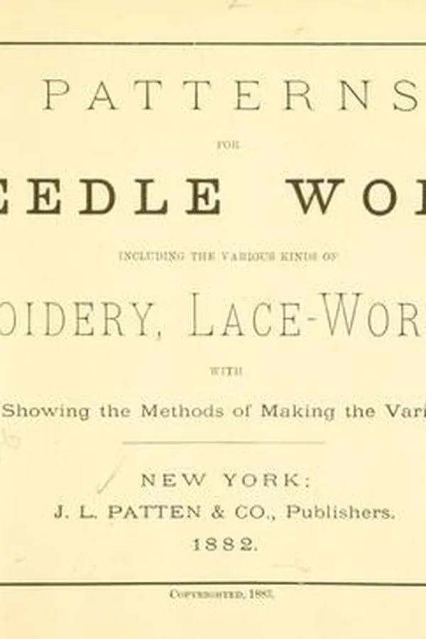 Capa de Patterns for needle work