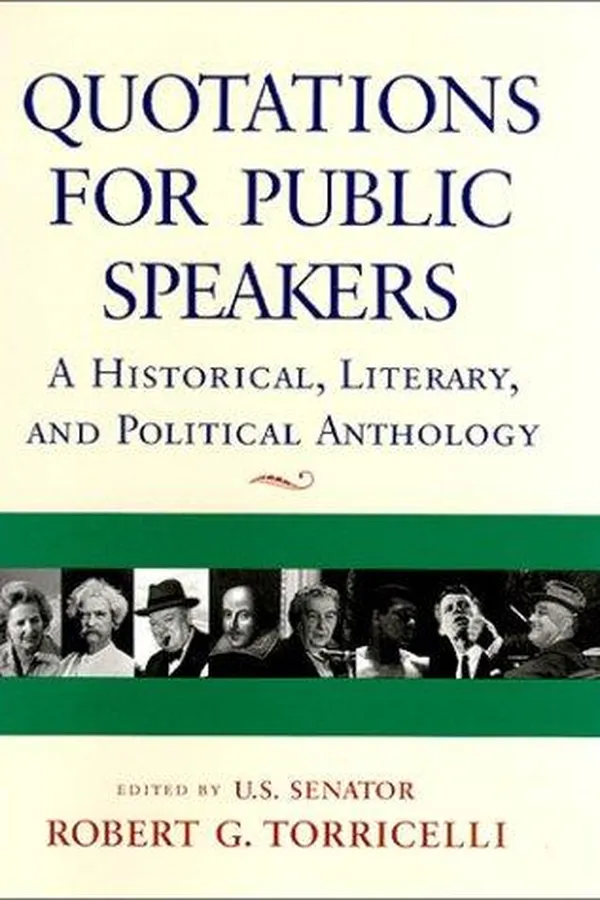 Capa de Quotations for public speakers