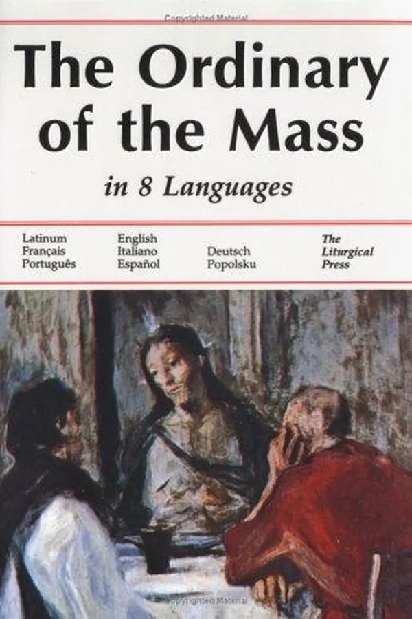 Capa de The Ordinary of the Mass in Eight Languages