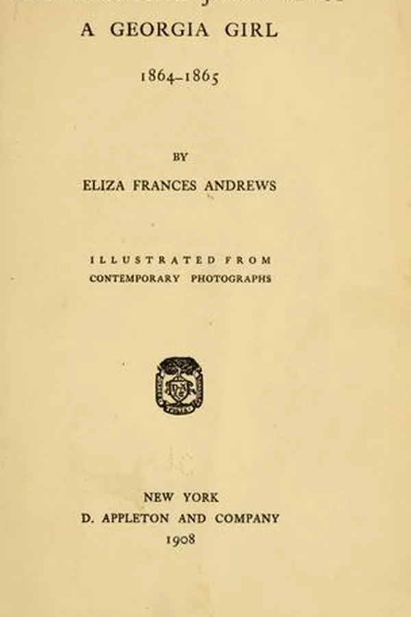 Capa de The war-time journal of a Georgia girl, 1864-1865