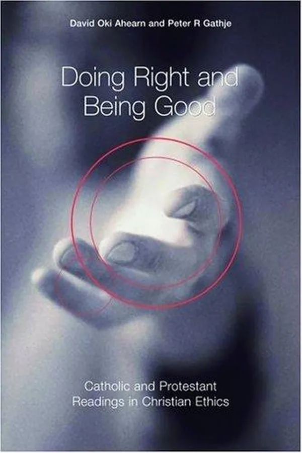 Capa de Doing right and being good