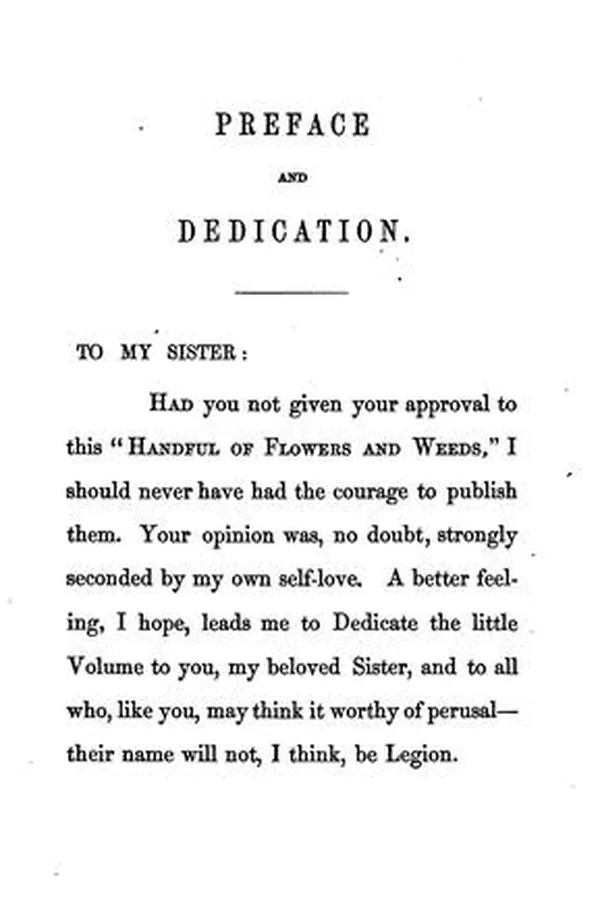 Capa de A handful of flowers and weeds, in prose and verse, from a very old portfolio, by the author of ..
