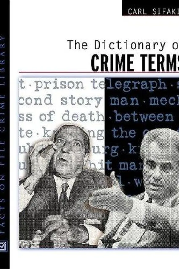 Capa de The dictionary of crime terms