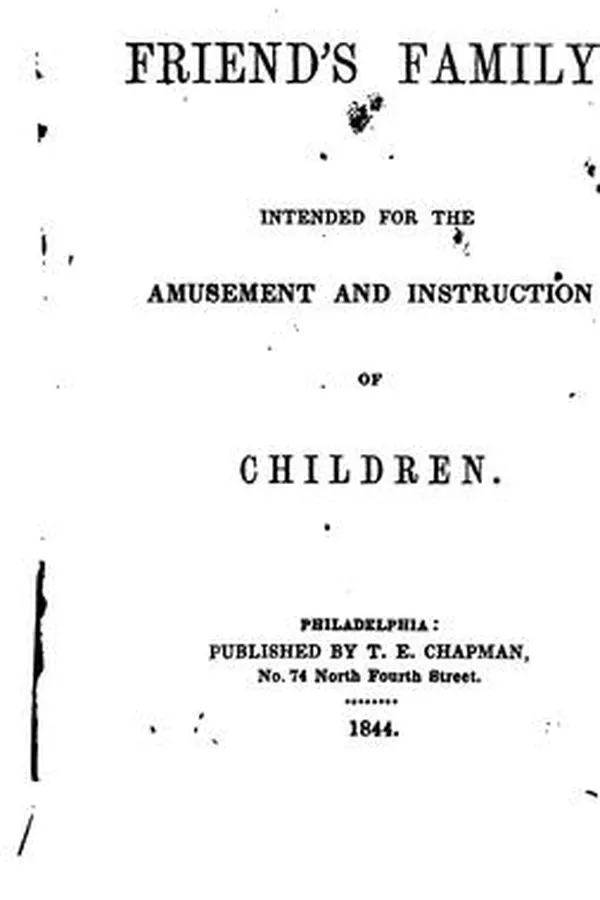Capa de The Friend's Family: Intended for the Amusement and Instruction of Children