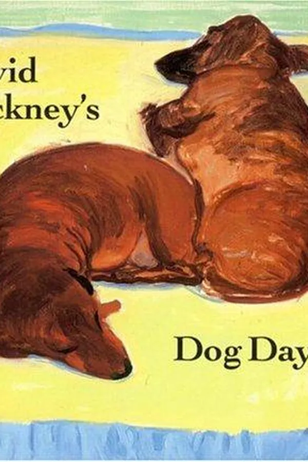 Capa de David Hockney's Dog Days