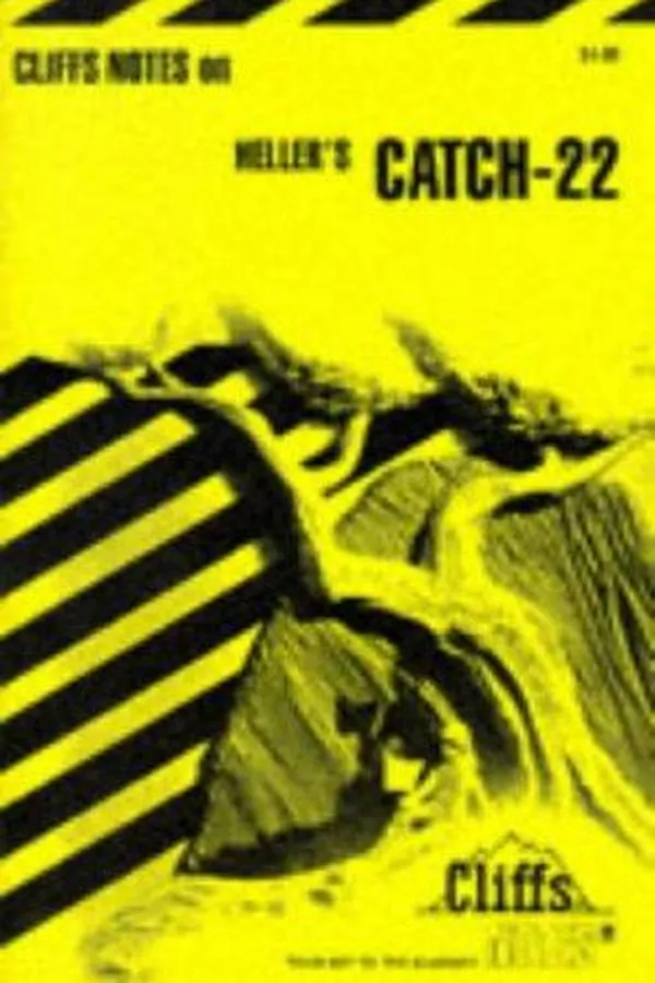 Capa de Catch-22 notes, including life and backgrounds, list of characters, style and structure in Catch-22, critical commentaries, the novel and its tradition, review questions, selected bibliography