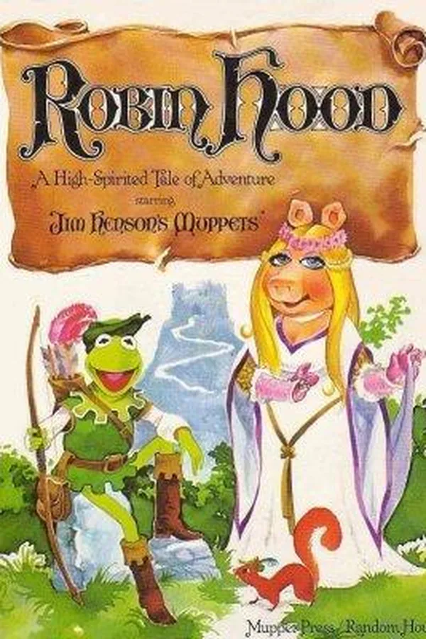 Capa de Robin Hood, a high-spirited tale of adventure, starring Jim Henson's Muppets