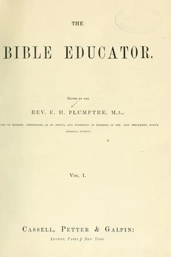 Capa de The Bible educator