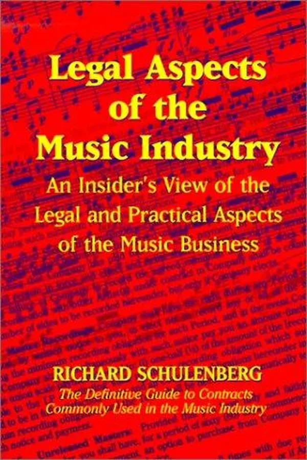Capa de Legal aspects of the music industry