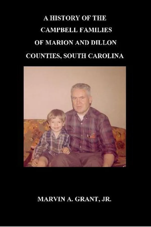 Capa de Campbell families of Marion and Dillon counties, South Carolina