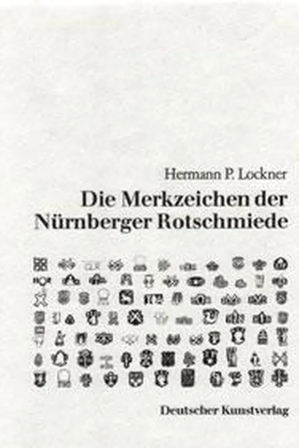 Capa de Die Merkzeichen der Nürnberger Rotschmiede