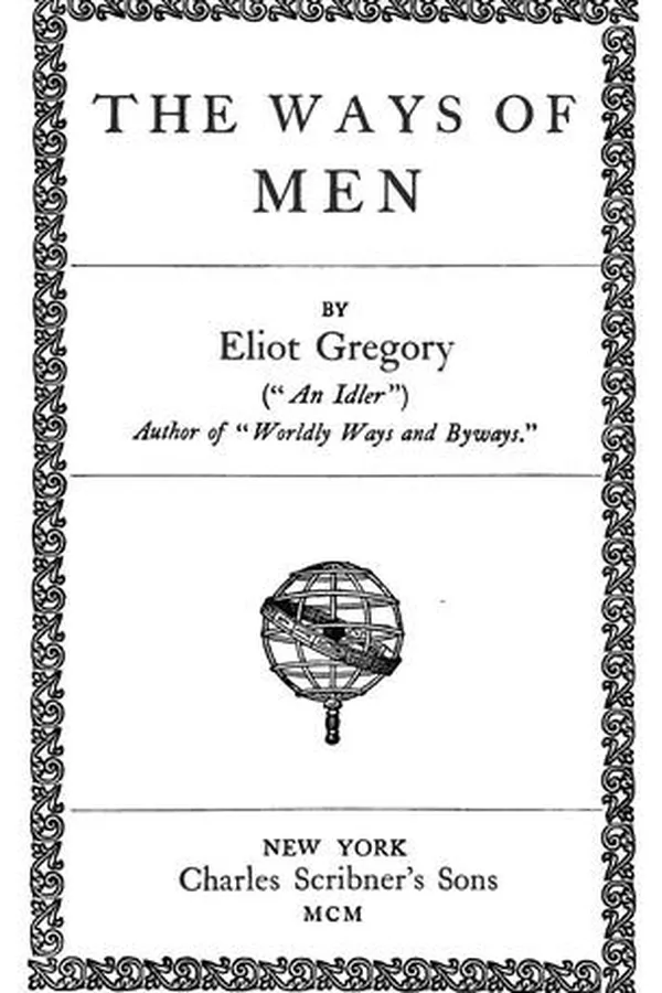 Capa de The Ways of Men