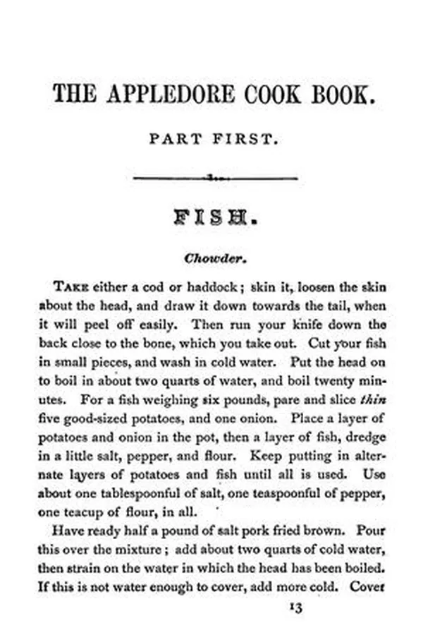 Capa de The Appledore cook book: containing practical receipts for plain and rich cooking