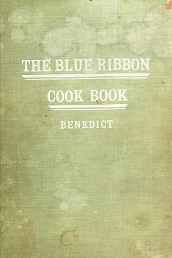 Capa de The blue ribbon cook book