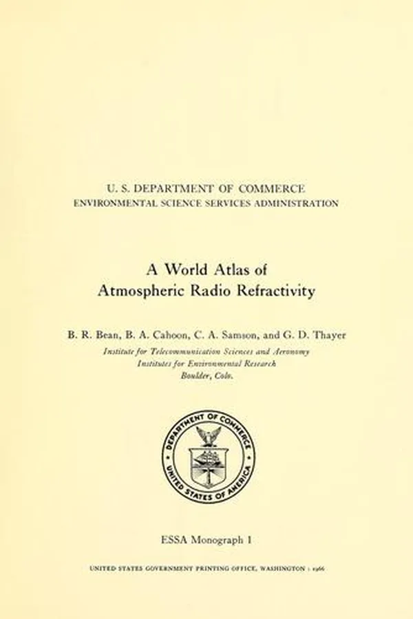 Capa de A world atlas of atmospheric radio refractivity