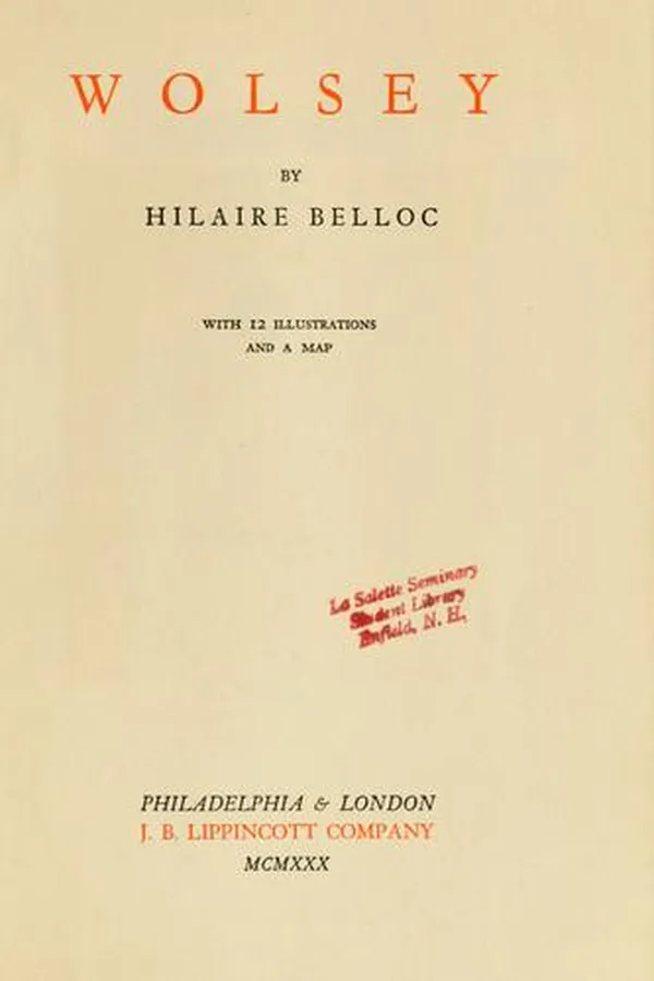 Capa de Wolsey