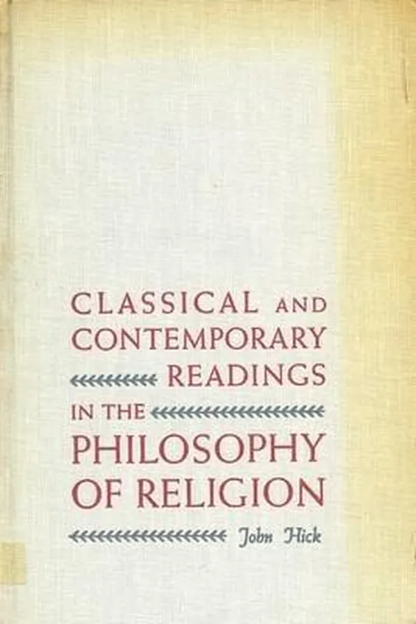 Capa de Classical and contemporary readings in the philosophy of religion