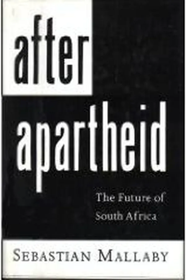 Capa de After apartheid