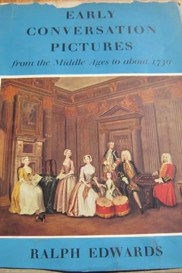 Capa de Early conversation pictures from the Middle Ages to about 1730