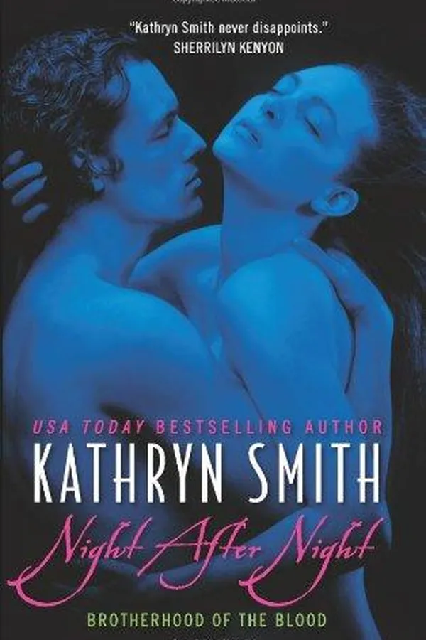 Capa de Night After Night (Brotherhood of the Blood, Book 5)