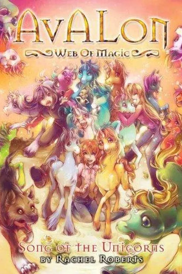 Capa de Song of the Unicorns (Avalon, Web of Magic #7)