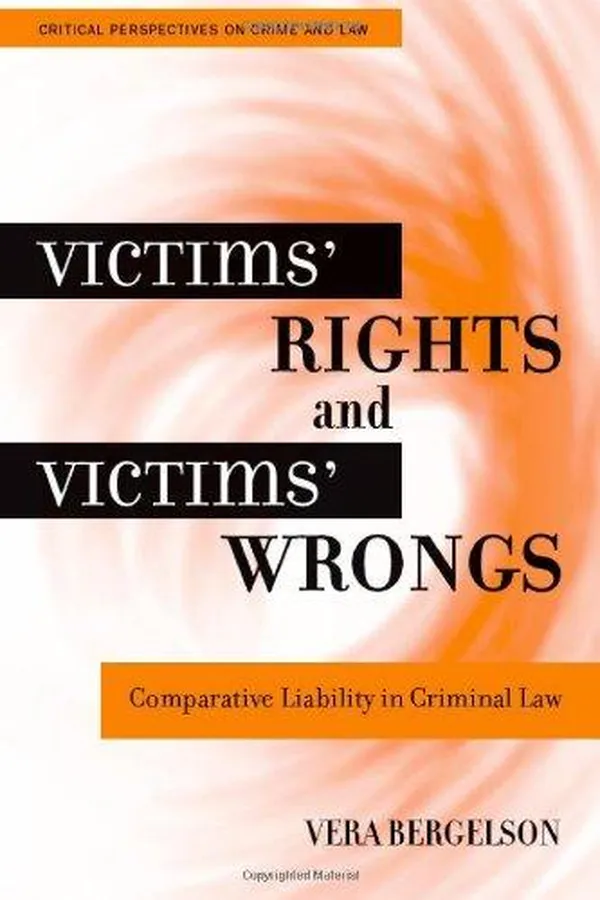 Capa de Victims' rights and victims' wrongs