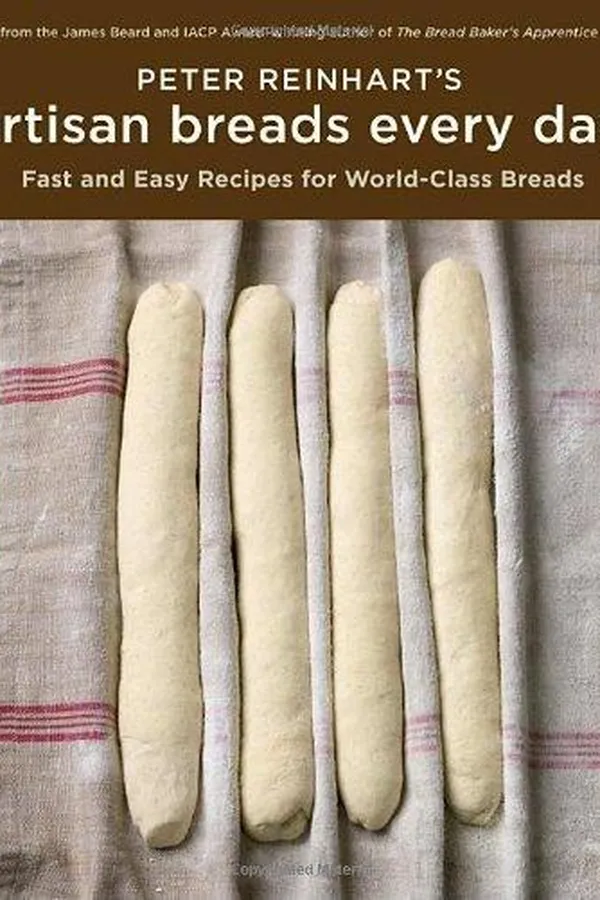Capa de Peter Reinhart's artisan breads every day