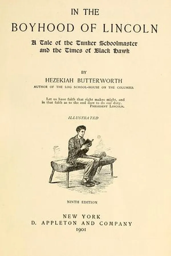 Capa de In the boyhood of Lincoln
