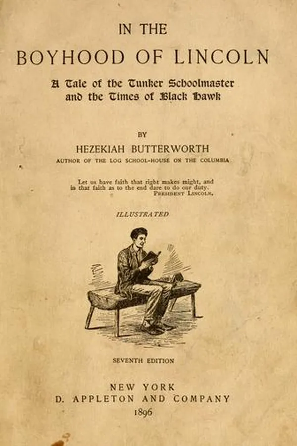 Capa de In the boyhood of Lincoln
