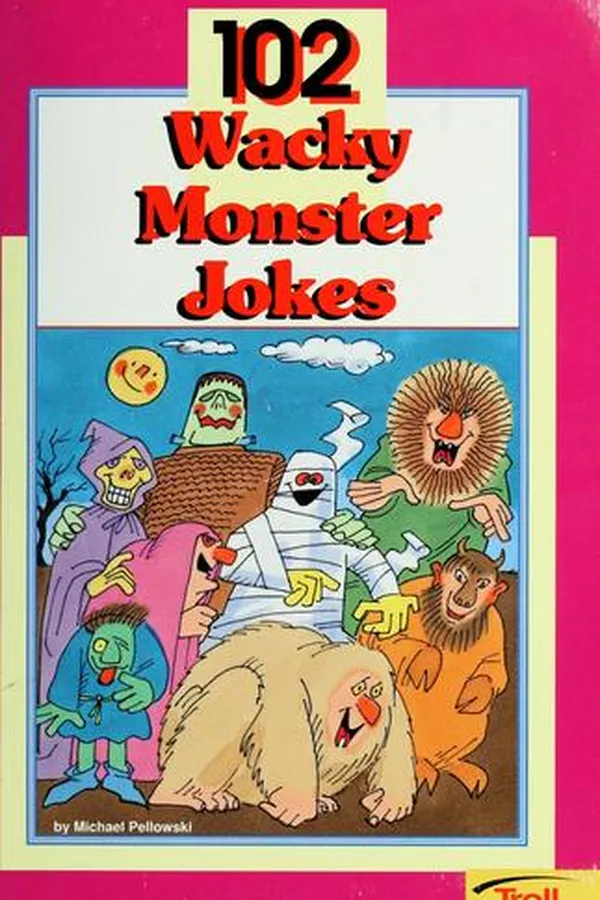 Capa de 102 wacky monster jokes