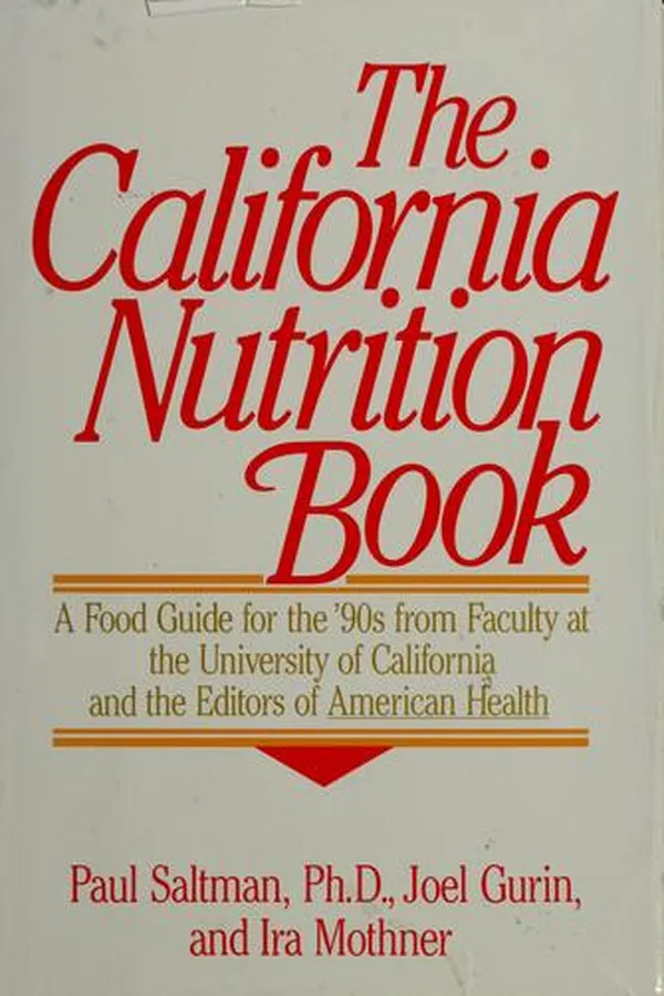 Capa de The California nutrition book
