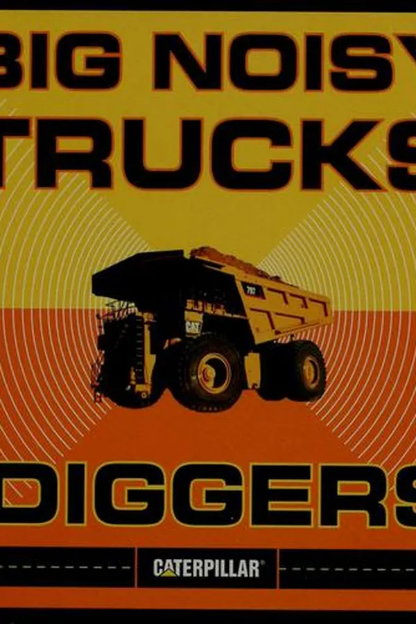 Capa de Big noisy trucks and diggers