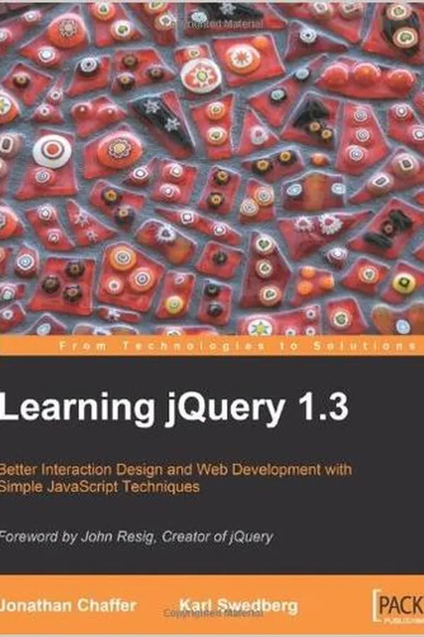 Cover of Learning jQuery 1.3